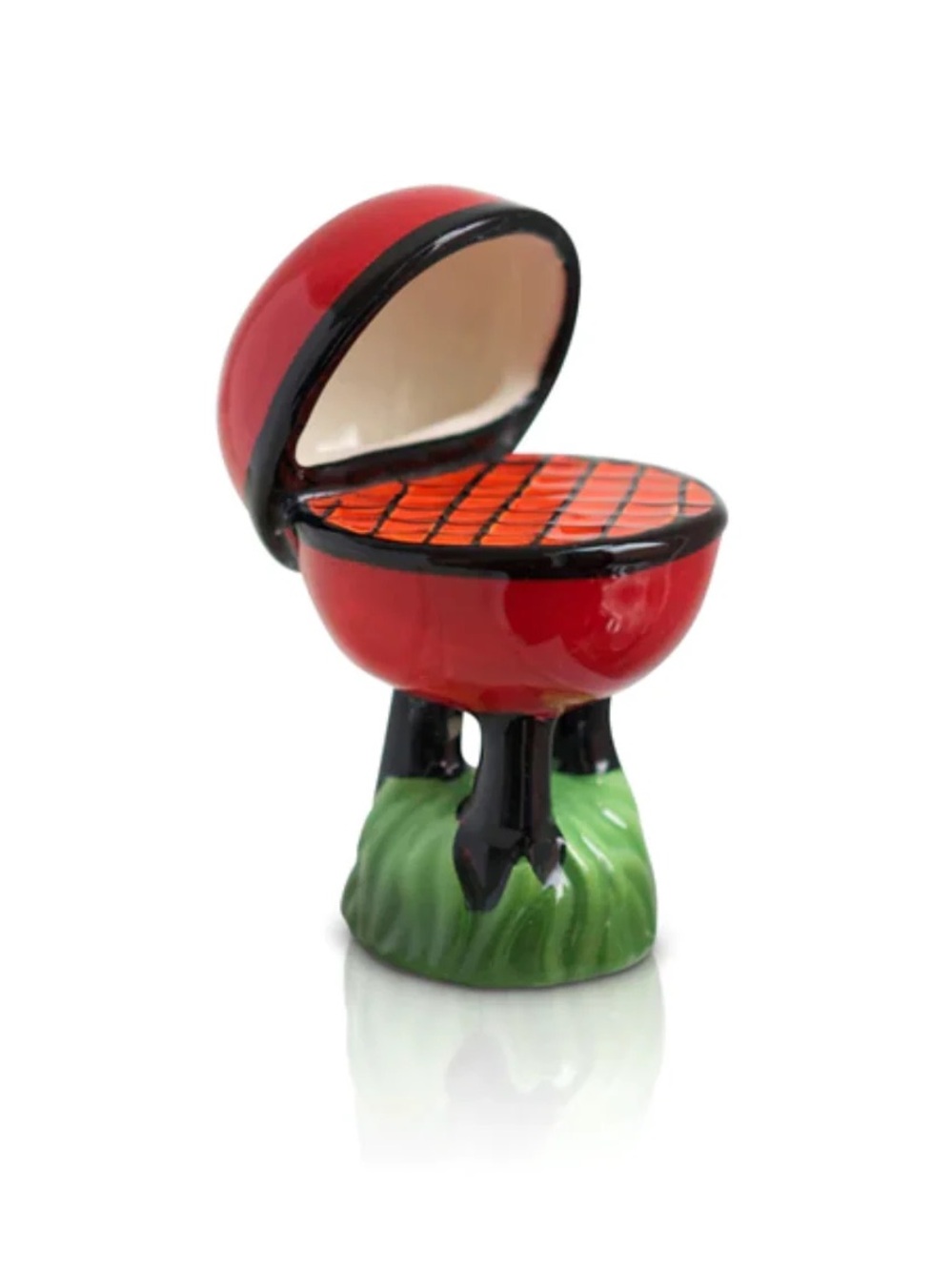 Nora Fleming Red Black Green Mini Grill Charm